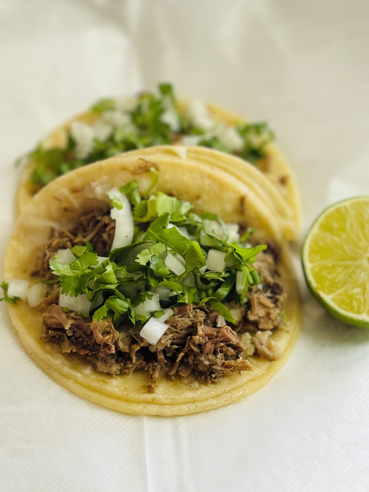 Tacos El Arca food