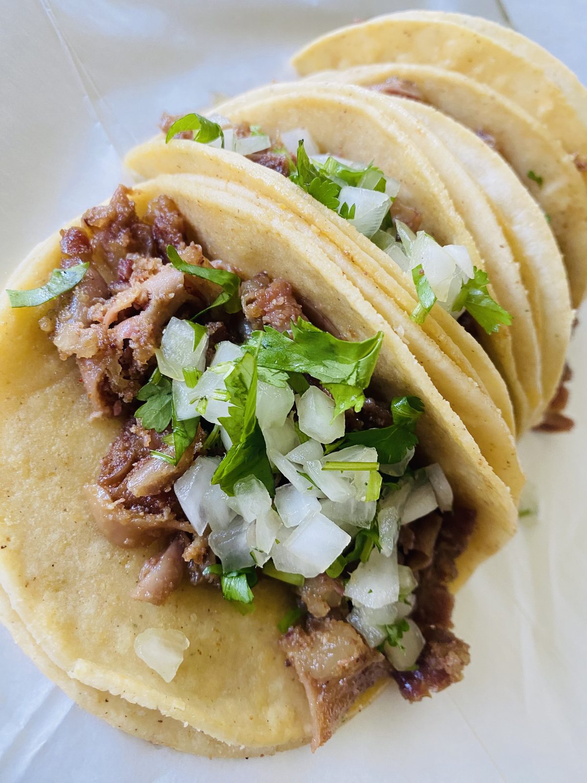 Tacos El Arca food