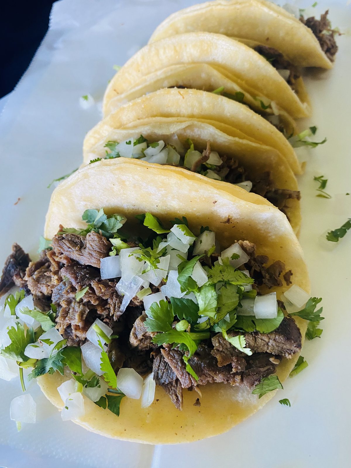 Tacos El Arca food